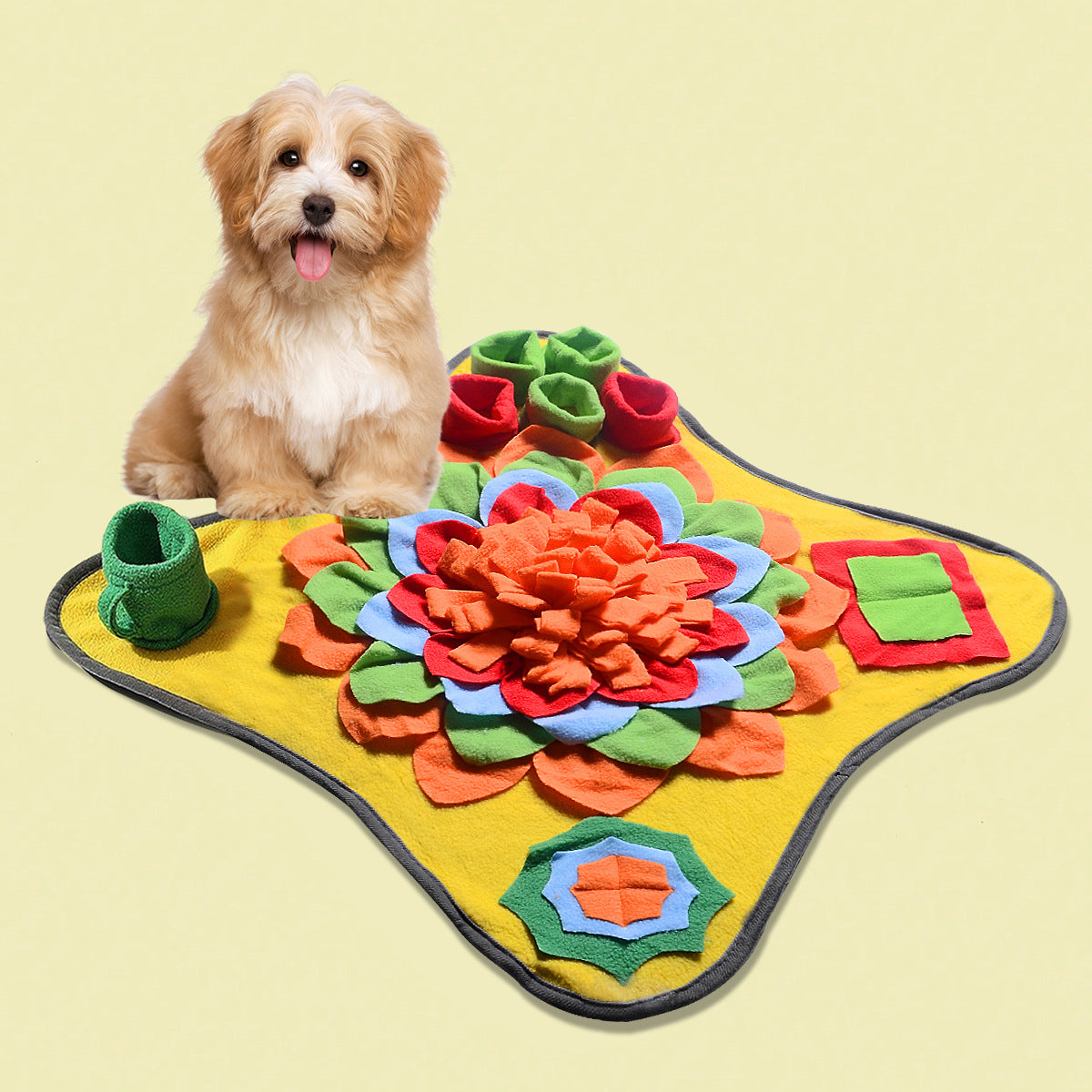 Polyester Dog Sniffing Mat for Stress Relief and Slow Feeding