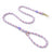 Pastel woven dog collars with gold buckles in many colours