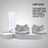 Automatic Pet Feeding Bowl with Water Dispenser