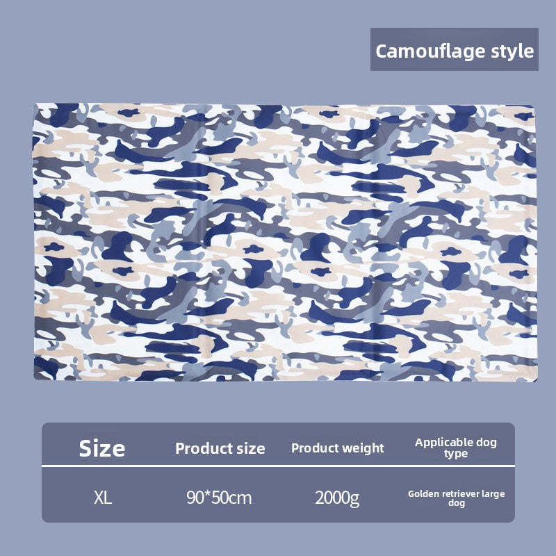 Ice crystal gel cooling mat for dogs, photo 14 of 16
