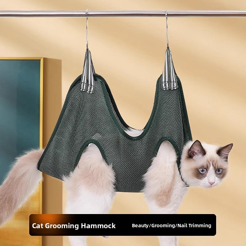 Pet grooming and bathing hammock for nail clipping dogs and cats, photo 1 of 33