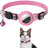 Reflective nylon dog tracking collar with locator, product image 4