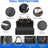 Black waterproof pet car boot mat for dogs, photo 3