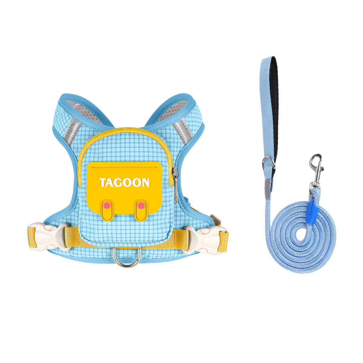 Small breed vest dog harness, main product photo