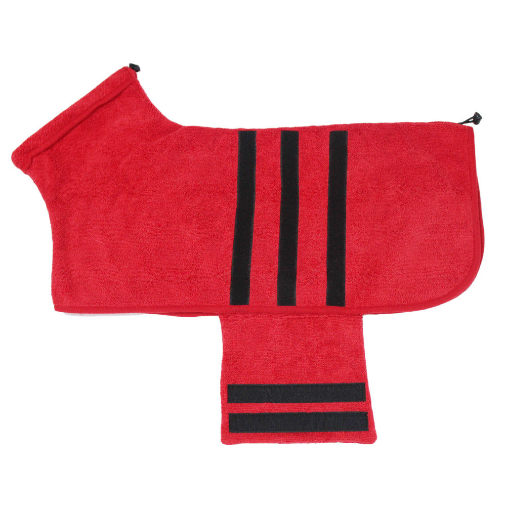 Microfibre quick dry dog bathrobe, available in 4 colours, image 28