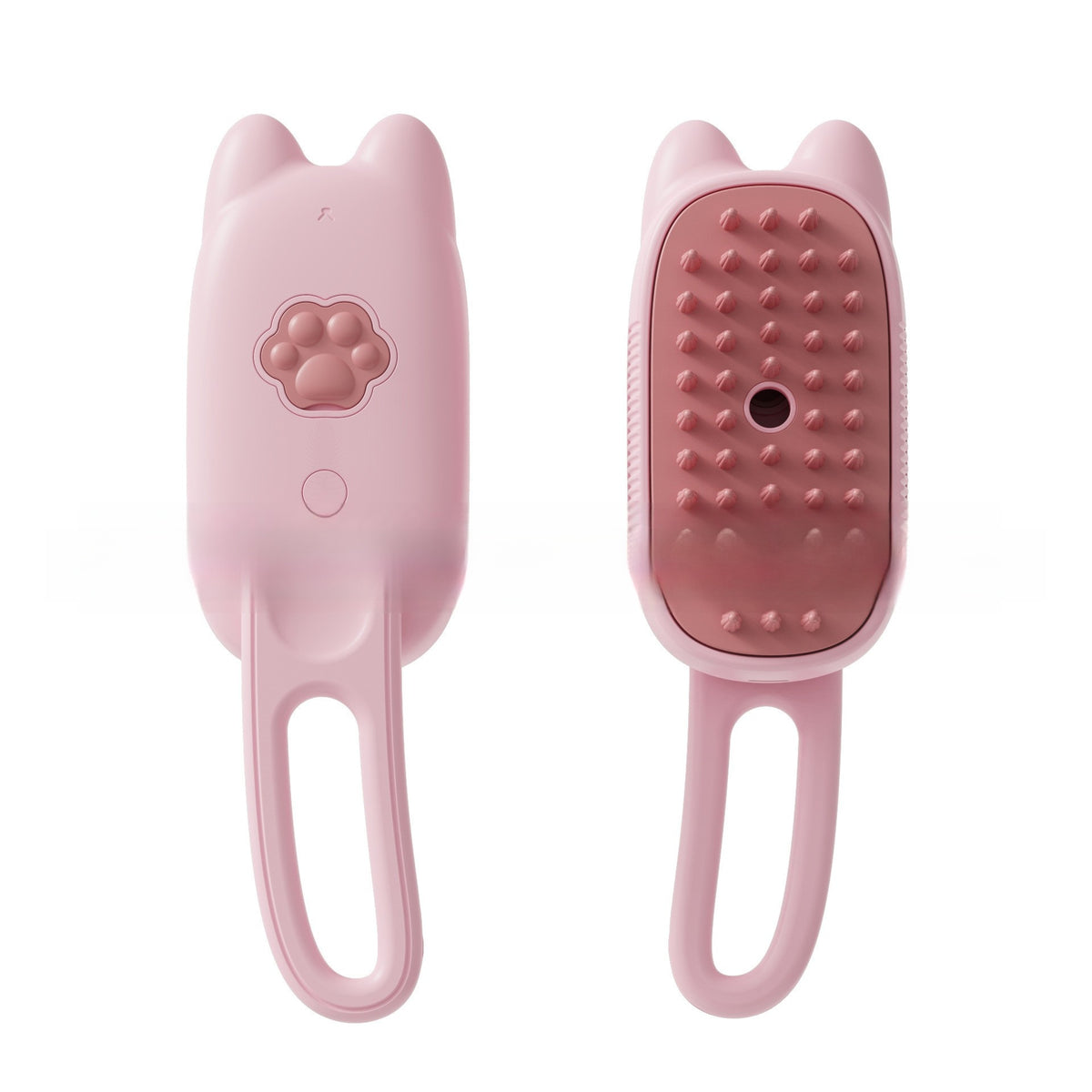 Pet Spray Massage Comb with Soft Pins for Loose Fur on Dogs and Cats