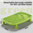 Double Layer Cat Litter Mat with Removable Feet and Anti-Splash