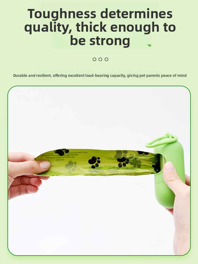 Biodegradable Dog Poop Bags with Dispenser, Thick Leak-Proof