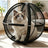 Blue portable cat tent ball with zip closure