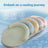 Ice Silk Cooling Pet Bed, Round Dog and Cat Sofa Mat with Bolster