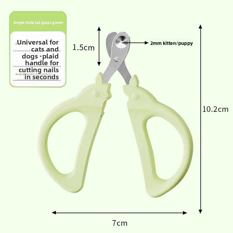 Adjustable Hole Nail Clippers for Cats, Dogs and Rabbits