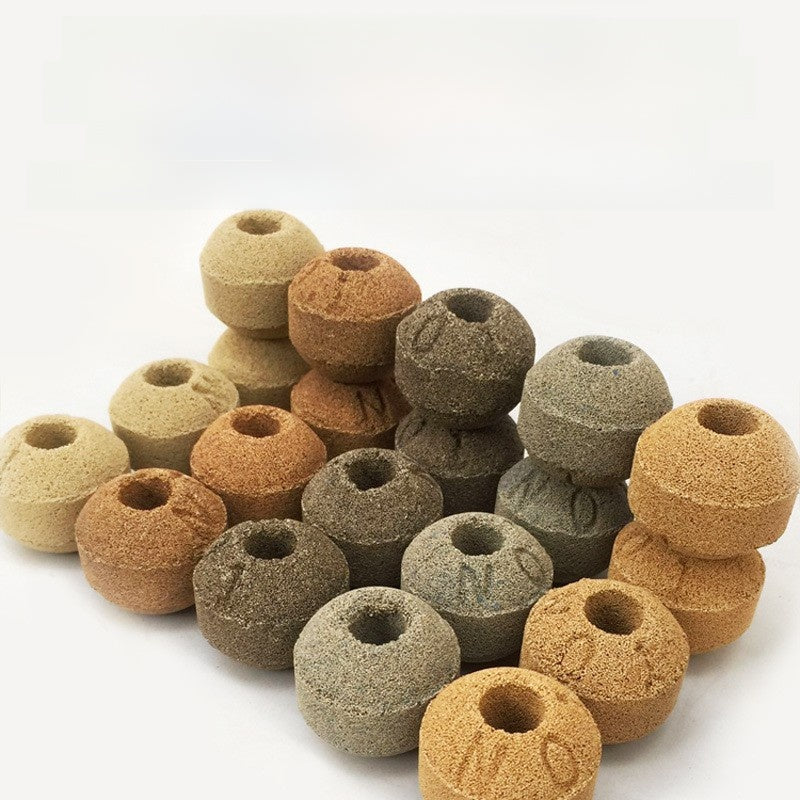 Mixed colour ceramic bio ball filter media for aquariums, view 5