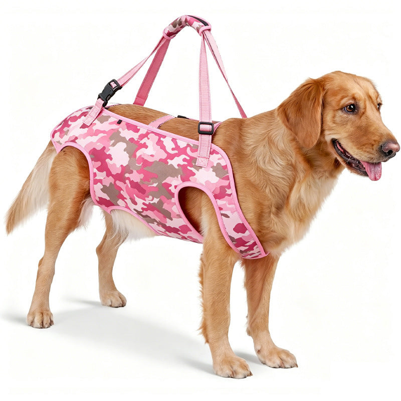 Reflective dog harness with lift handle for older dogs, view 34