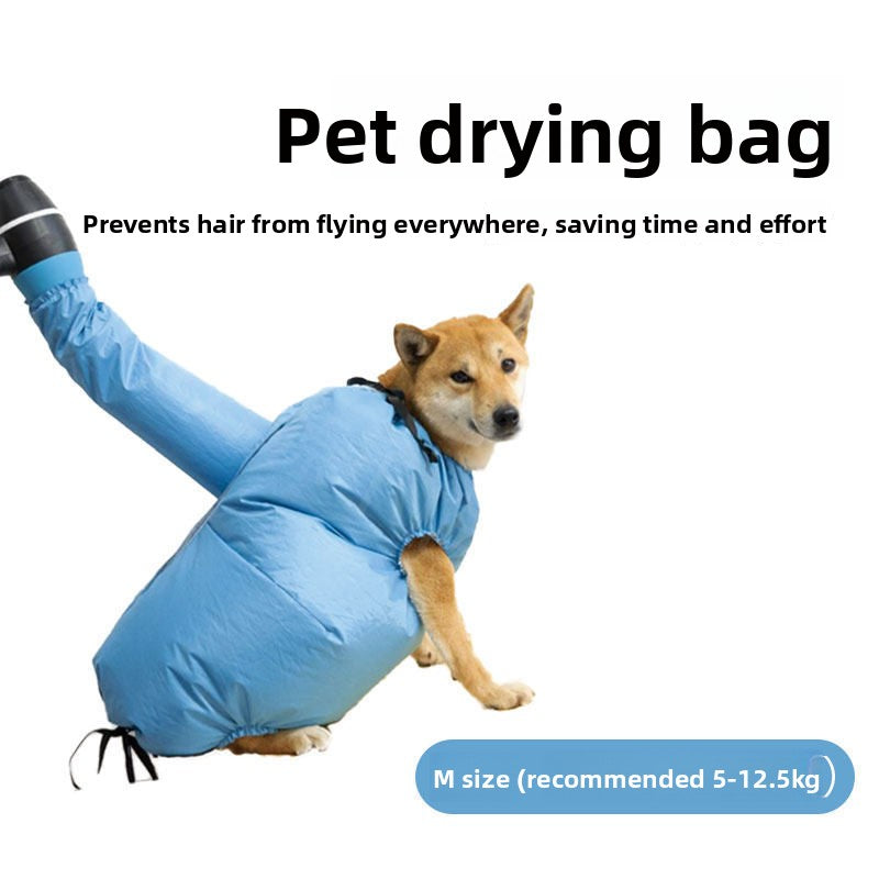 Quick Dry Pet Drying Bag for Dogs and Cats, Oxford Cloth Sack