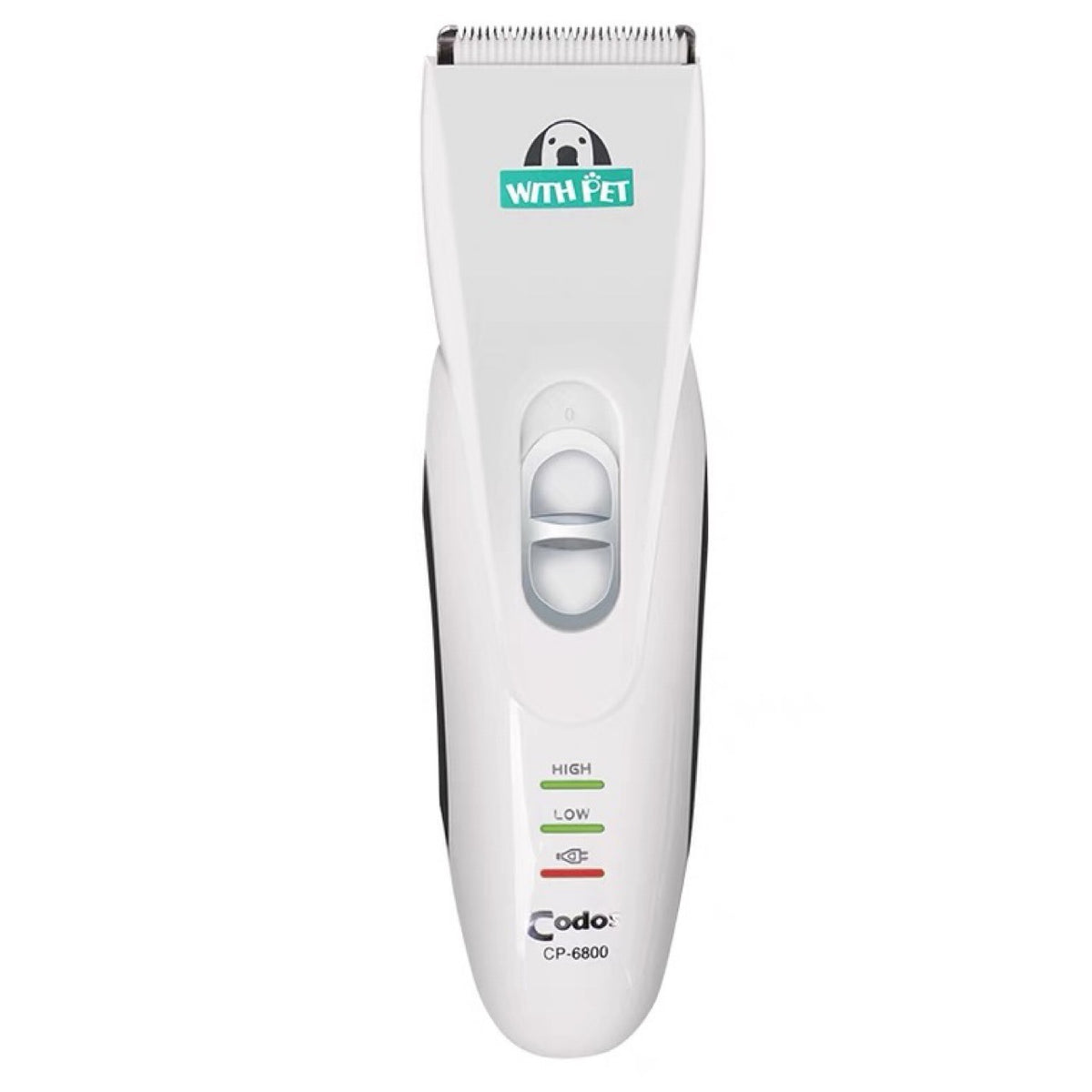 Cordless Electric Pet Hair Clipper, Low Noise Trimmer for Dogs