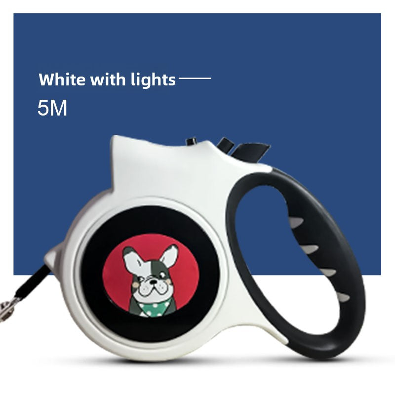 Automatic retractable cat lead with optional LED light, product image 2
