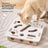 Stackable multi-layer cat condo with scratching boards in Single Layer, White