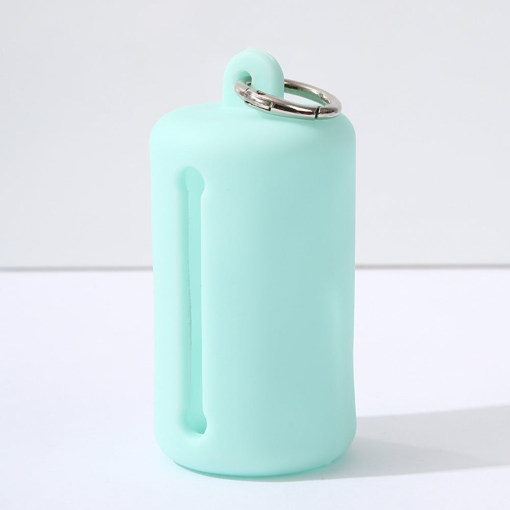 Dog poo bag dispenser with lead clip in bright colour, product image 9