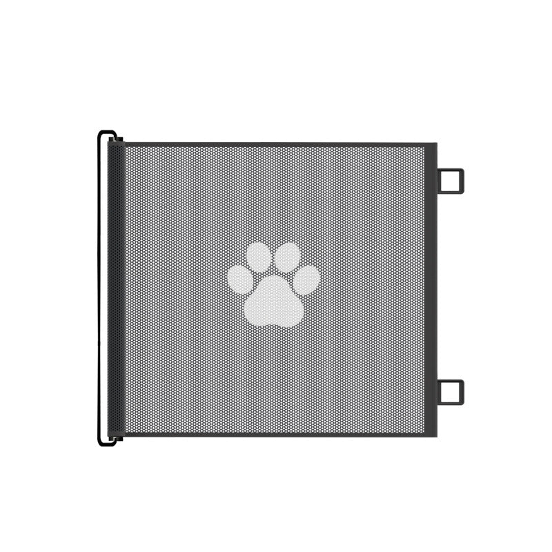 Retractable mesh pet gate for doorways in Auto-rebound Gate Barrier