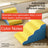 Non-slip foam pet stairs with washable cover, alternative angle view