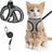 Mesh harnesses for cats and small dogs in eleven colours