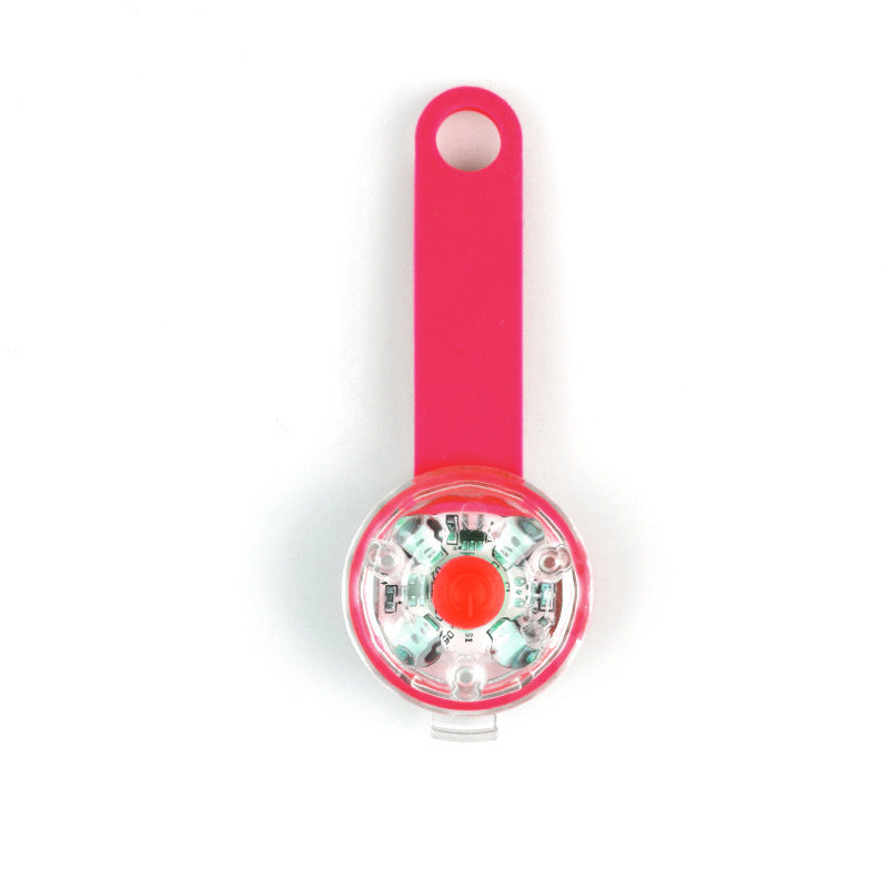 USB rechargeable LED pet collar light pendant glowing, product image 6