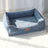 Thick Sofa-Style Dog Bed with Raised Sides for Winter