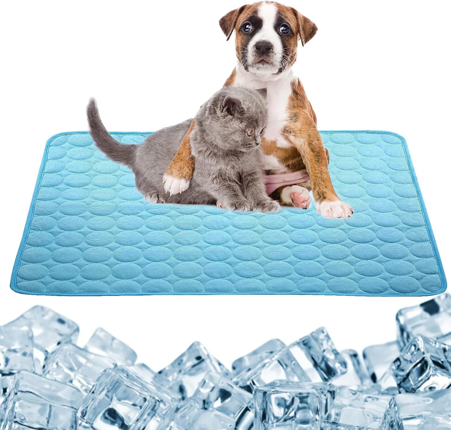 Portable summer cooling pad for cats and dogs, product detail photo