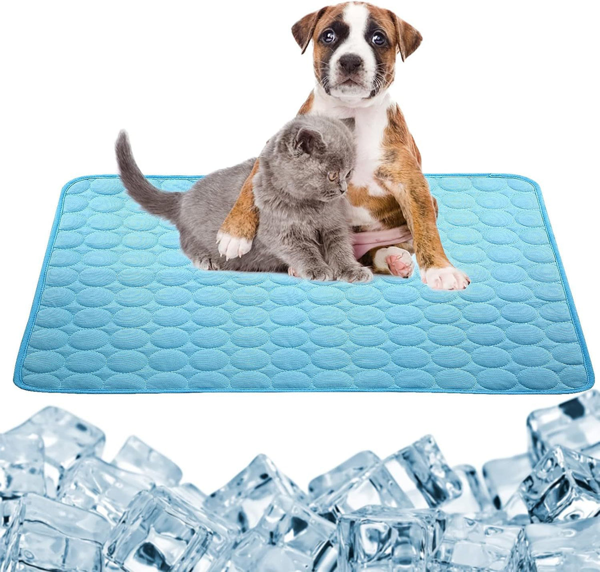 Portable summer cooling pad for cats and dogs, product detail photo