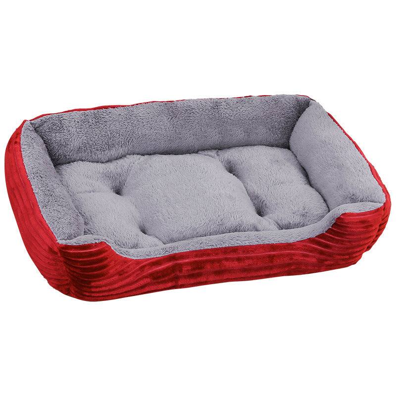 All-season pet bed with blanket and toy bone for cats and dogs, photo 5