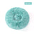 Plush round padded dog and cat bed in Gradient Green