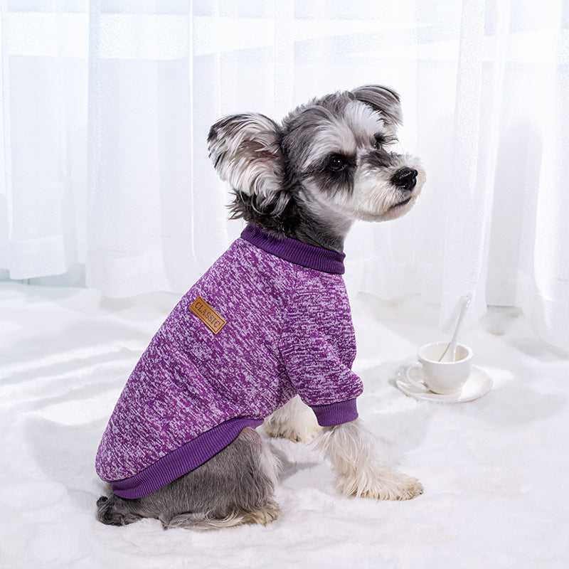 Velvet hoodie for dogs and cats, available in 9 colours, image 3