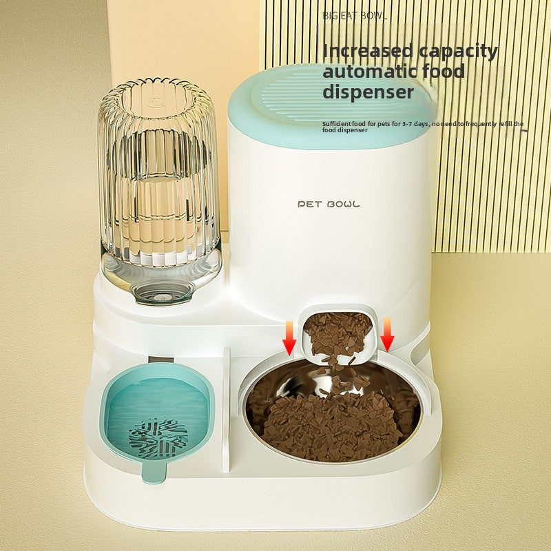 Automatic Pet Food and Water Dispenser
