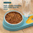 Automatic Pet Water Fountain with Removable Bowl and Anti-Knock Base for Cats and Dogs