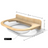 Wall-mounted solid wood cat climbing space capsule module, photo 11
