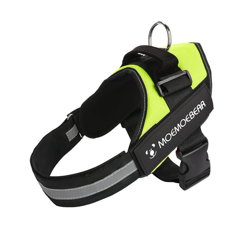 Reflective Oxford dog harness, available from Pet Royale UK