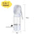 One-hand portable pet water and food cup in Ginger Yellow 350ml, side view