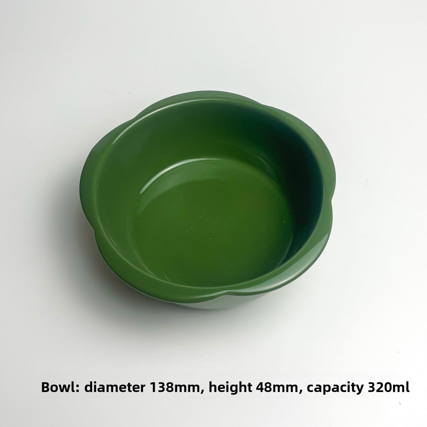 Slanted Ceramic Cat Bowl with Flower Design and Optional Stand for Neck Comfort