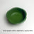 Slanted Ceramic Cat Bowl with Flower Design and Optional Stand for Neck Comfort