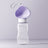 Portable pet water bottle and food container, close-up detail