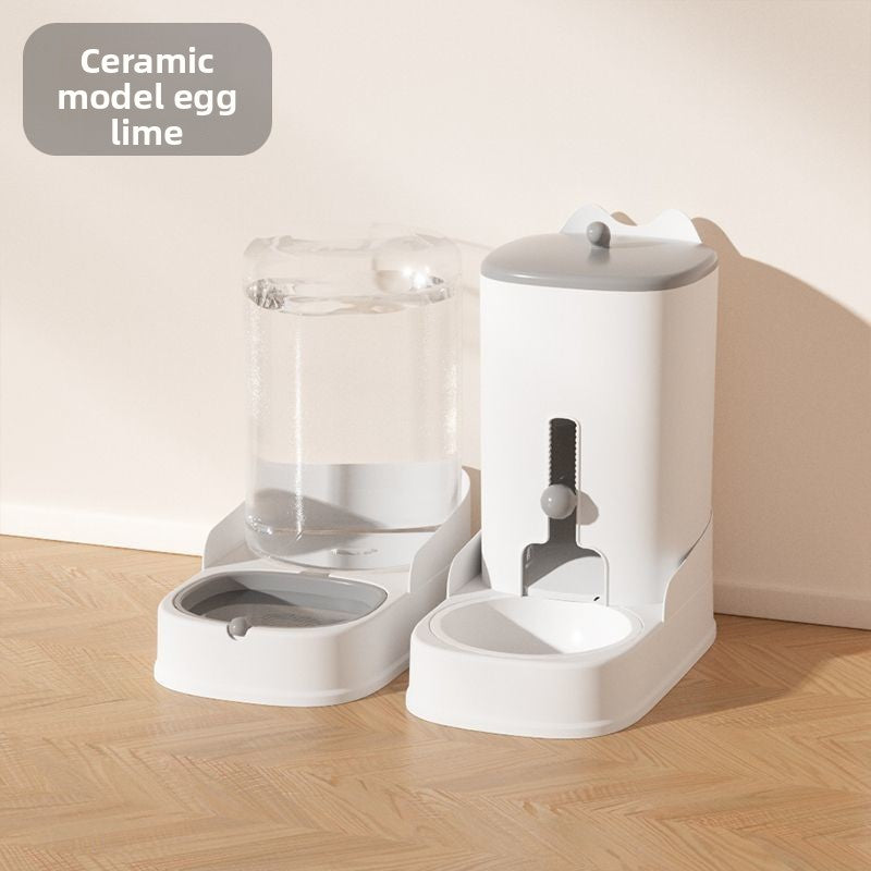 Automatic feeder and water dispenser