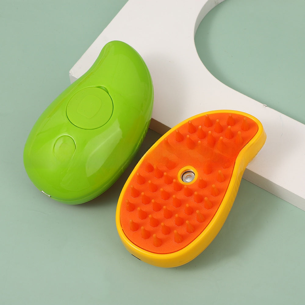 Water Mist Massage Brush for Pet Hair Removal and Detangling
