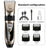 Cordless Dog Hair Clipper Kit with Thin or Thick Cutter Heads