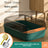 Top Entry Cat Litter Box with High Border, Low Tracking Design