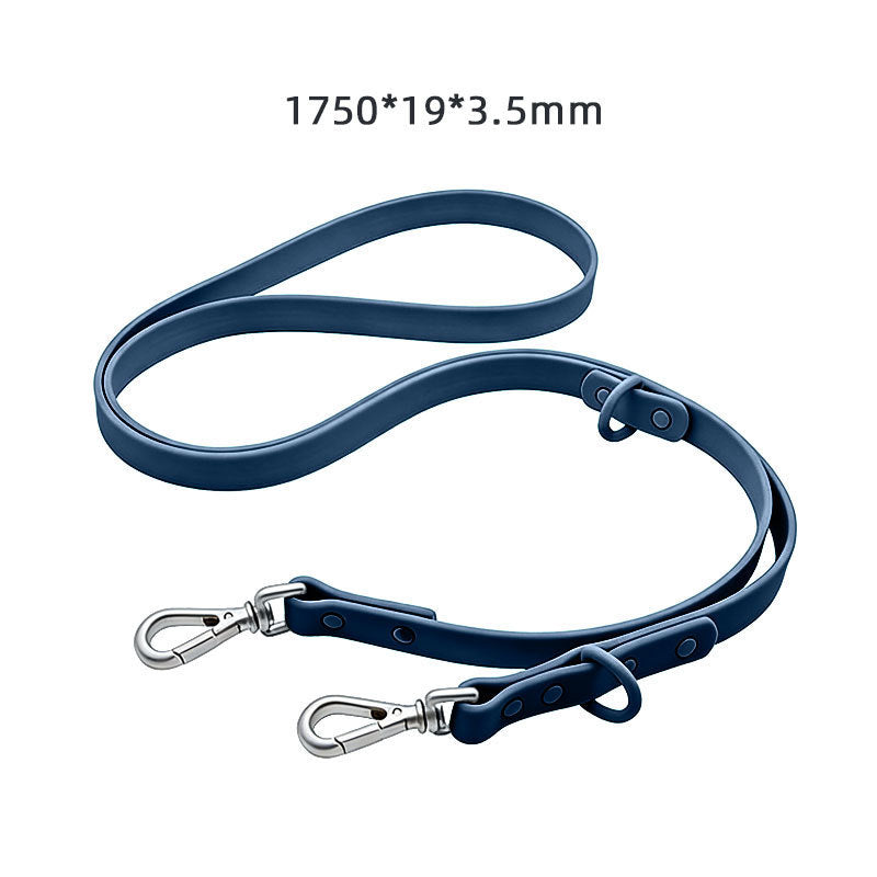 Personalised silicone pet collar with letters, 4 sizes available