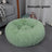 Round donut plush bed for cats and dogs, photo 36 of 43