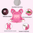 Breathable dog harness with built-in waste bag pouch, product image 4