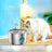 Automatic Pet Water Dispenser Stainless Steel 3.2L