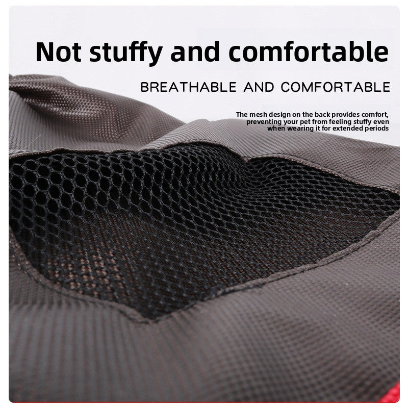 Black protective drag bag for dogs with limited mobility, product image 3