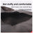 Black protective drag bag for dogs with limited mobility, product image 3